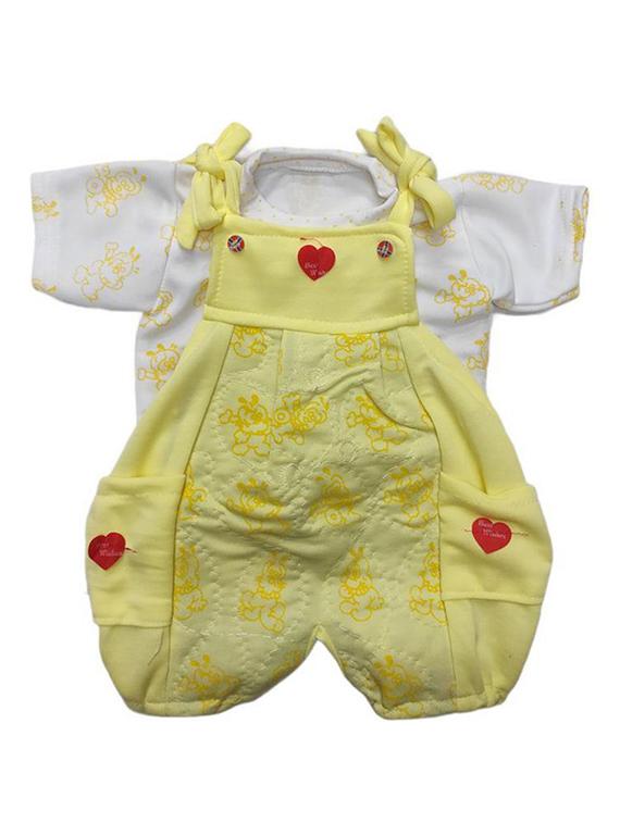 kids printed cotton dungree  - 20446538 -  Zoom Image - 0