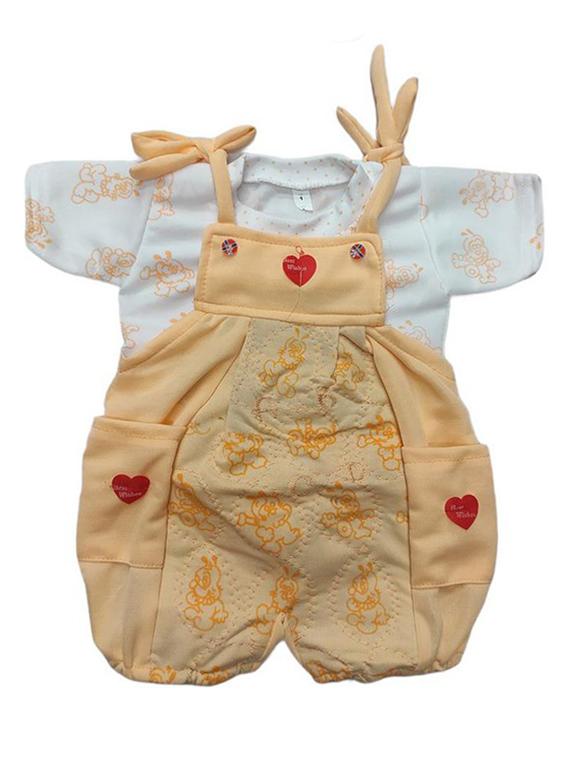 kids printed cotton dungree - 20446539 - Zoom Image - 0