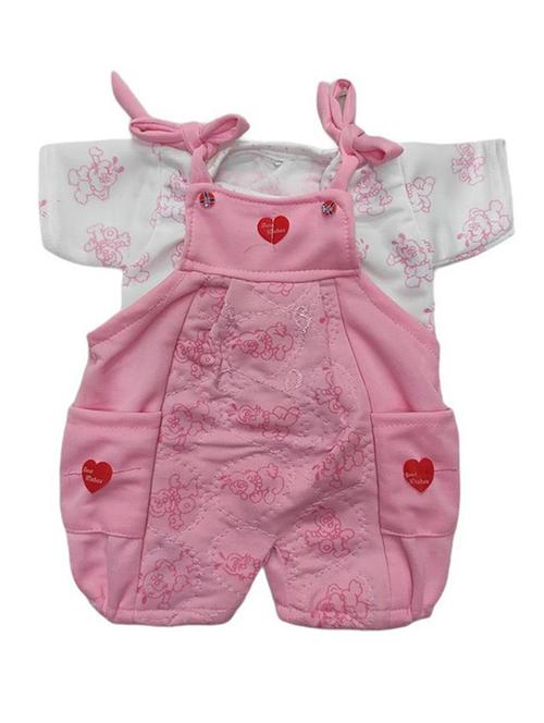 kids printed cotton dungree - 20446540 - Standard Image - 0