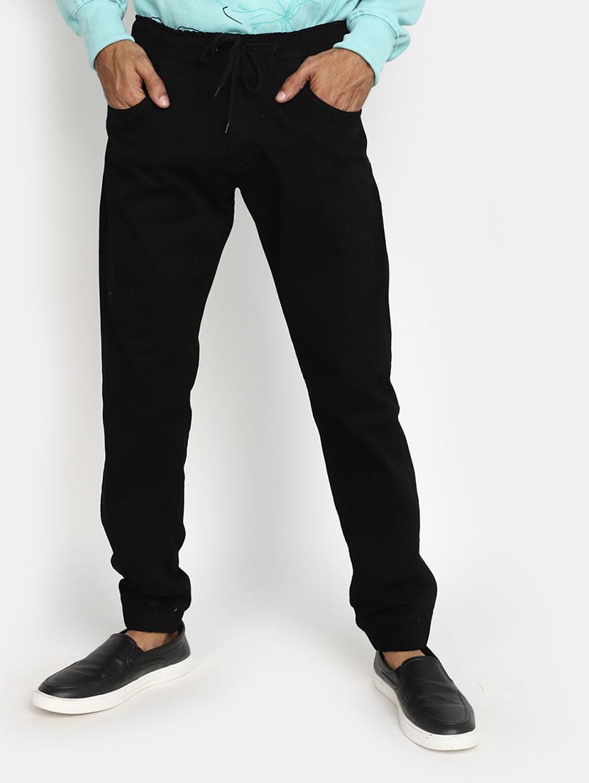 black satin joggers track pant - 20447969 - Zoom Image - 0