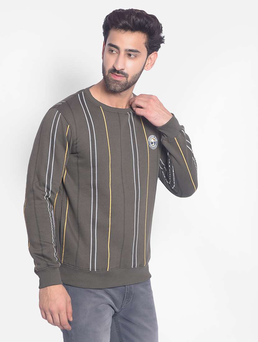 mens striped sweatshirt - 20449329 -  Zoom Image - 0
