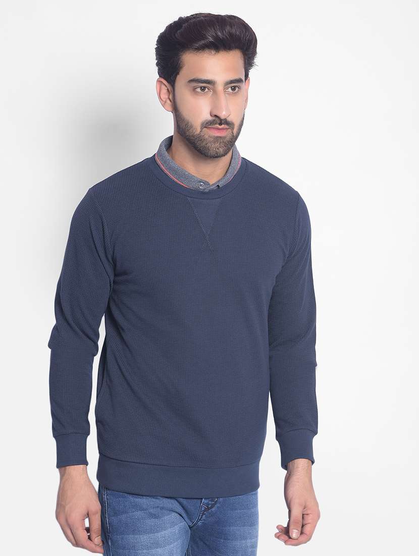 mens plain sweatshirt