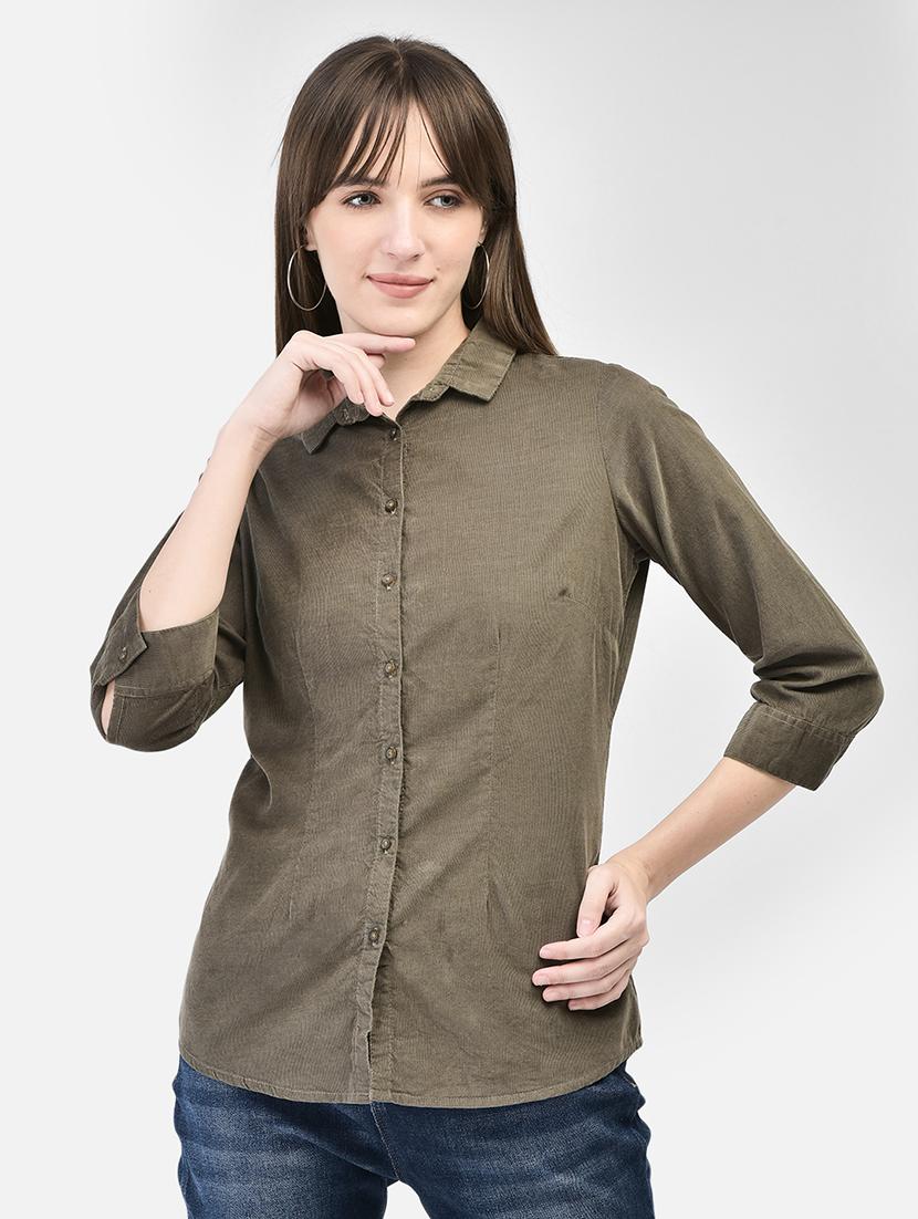 solid casual shirt - 20449407 - Zoom Image - 0