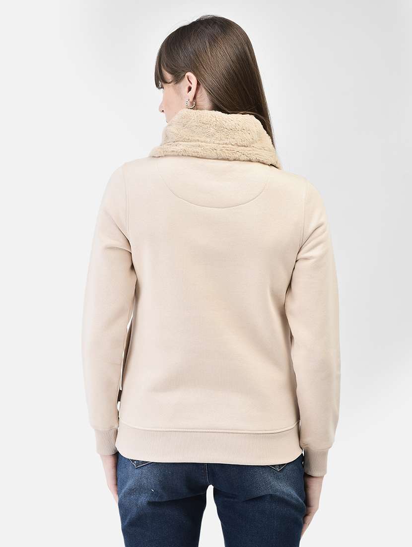 women's front print sweatshirt - 20449424 -  Standard Image - 3