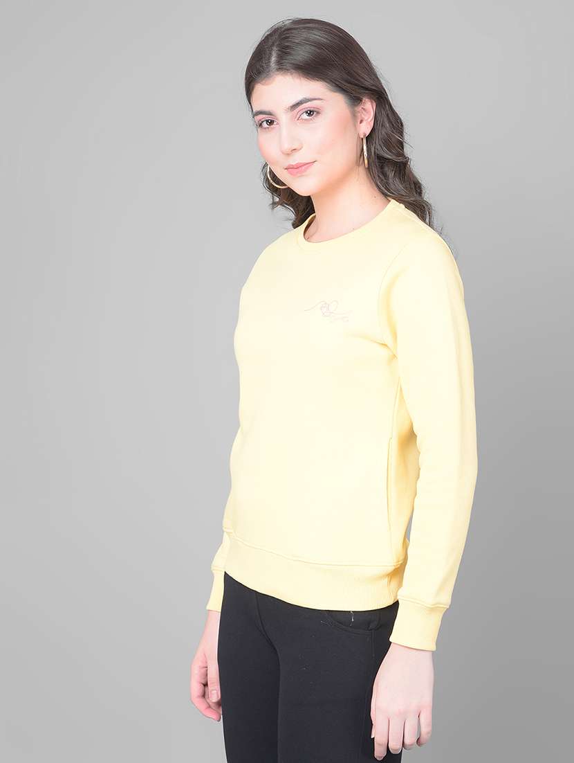 women's plain sweatshirt - 20449425 -  Standard Image - 3