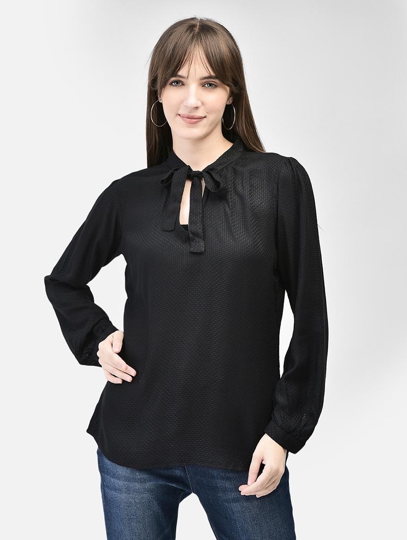 solid casual top - 20449438 - Zoom Image - 0