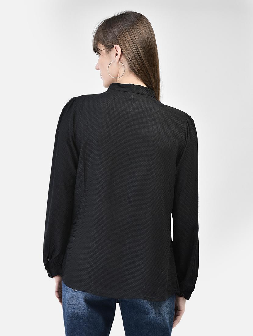 solid casual top - 20449438 - Standard Image - 3