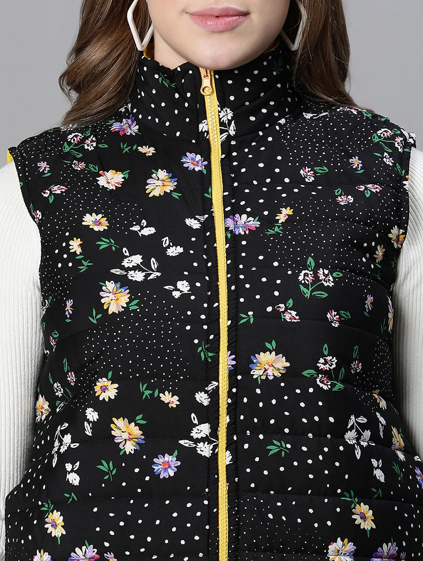 women floral printed reversible jacket - 20458025 - Standard Image - 5