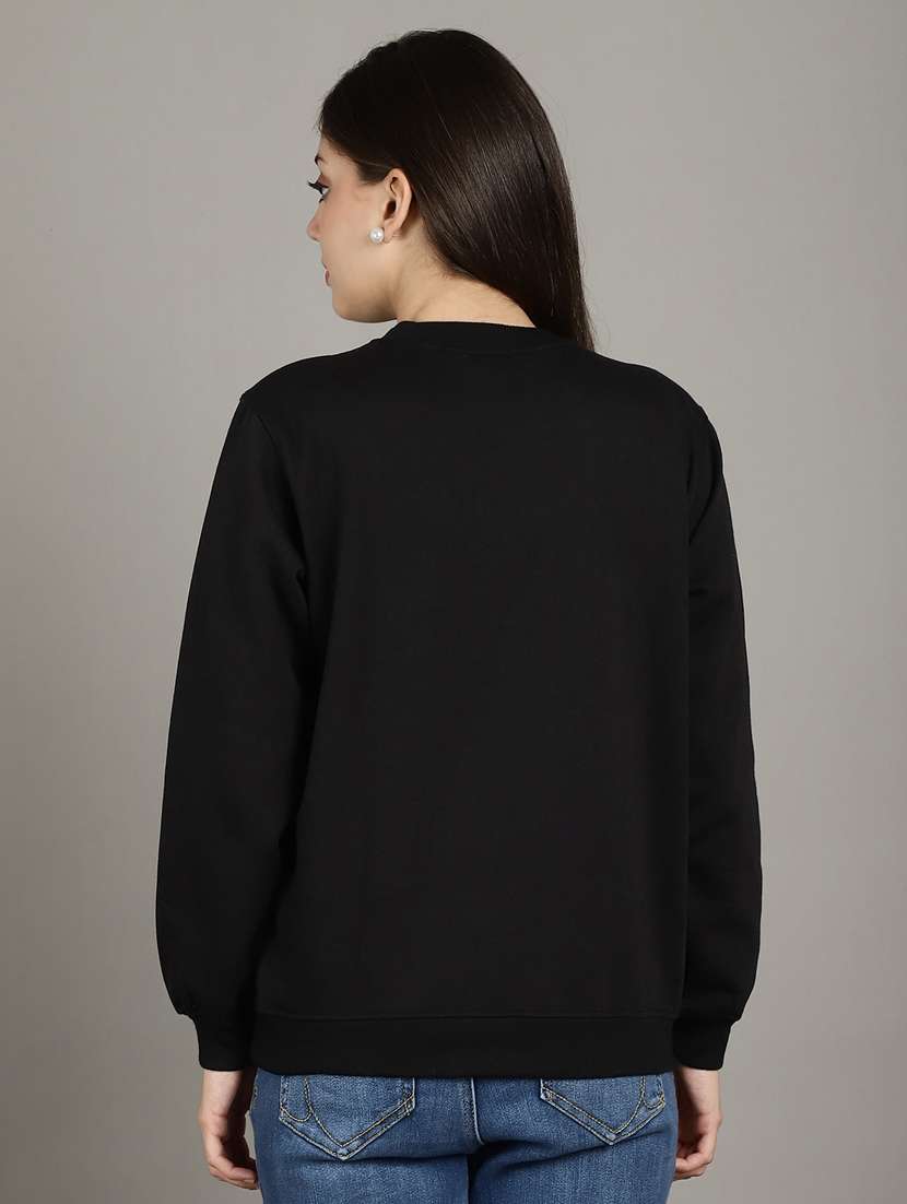 women's plain sweatshirt - 20458032 -  Standard Image - 3
