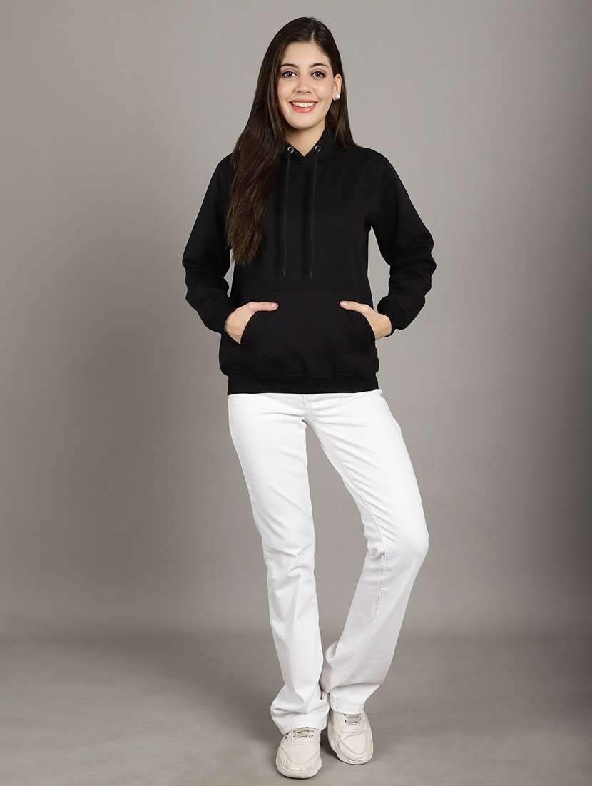 women's plain sweatshirt - 20458041 -  Standard Image - 5