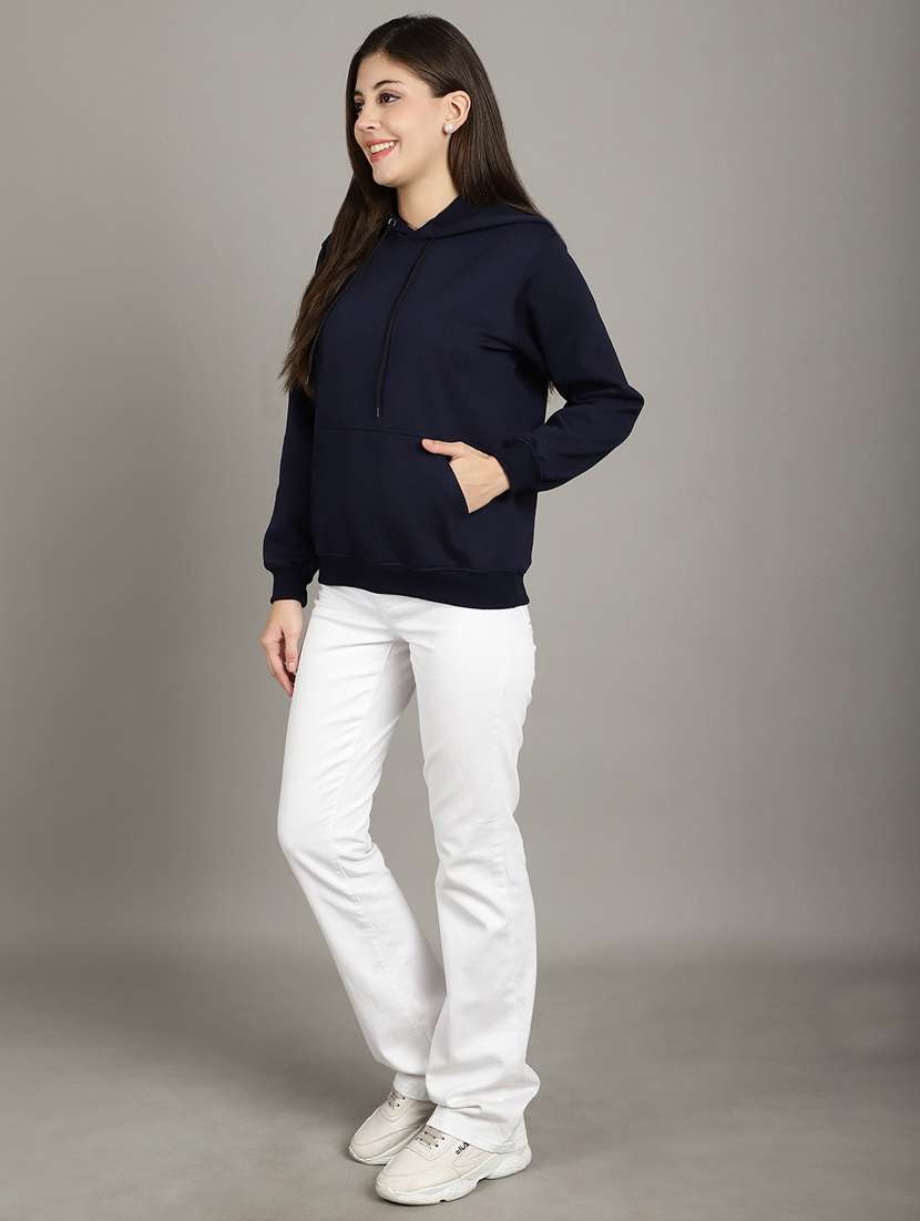 women's plain sweatshirt - 20458047 -  Standard Image - 5