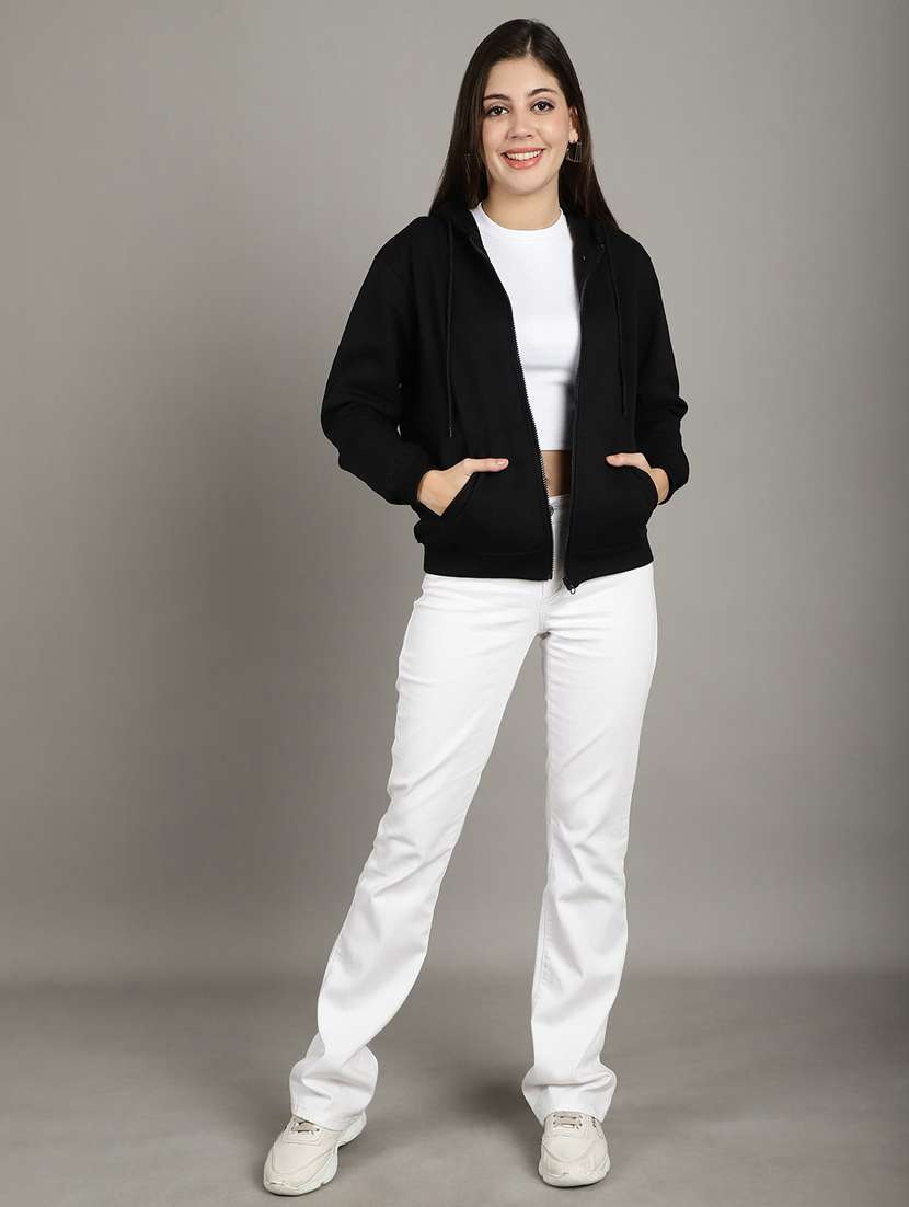 women's plain sweatshirt - 20458050 - Standard Image - 5