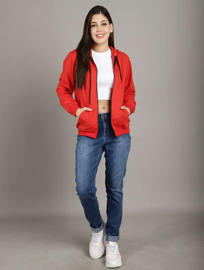 women's plain sweatshirt - 20458051 -  Standard Image - 5