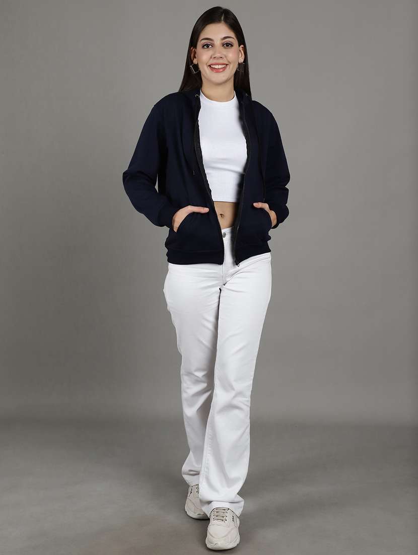 women's plain sweatshirt - 20458056 - Standard Image - 5