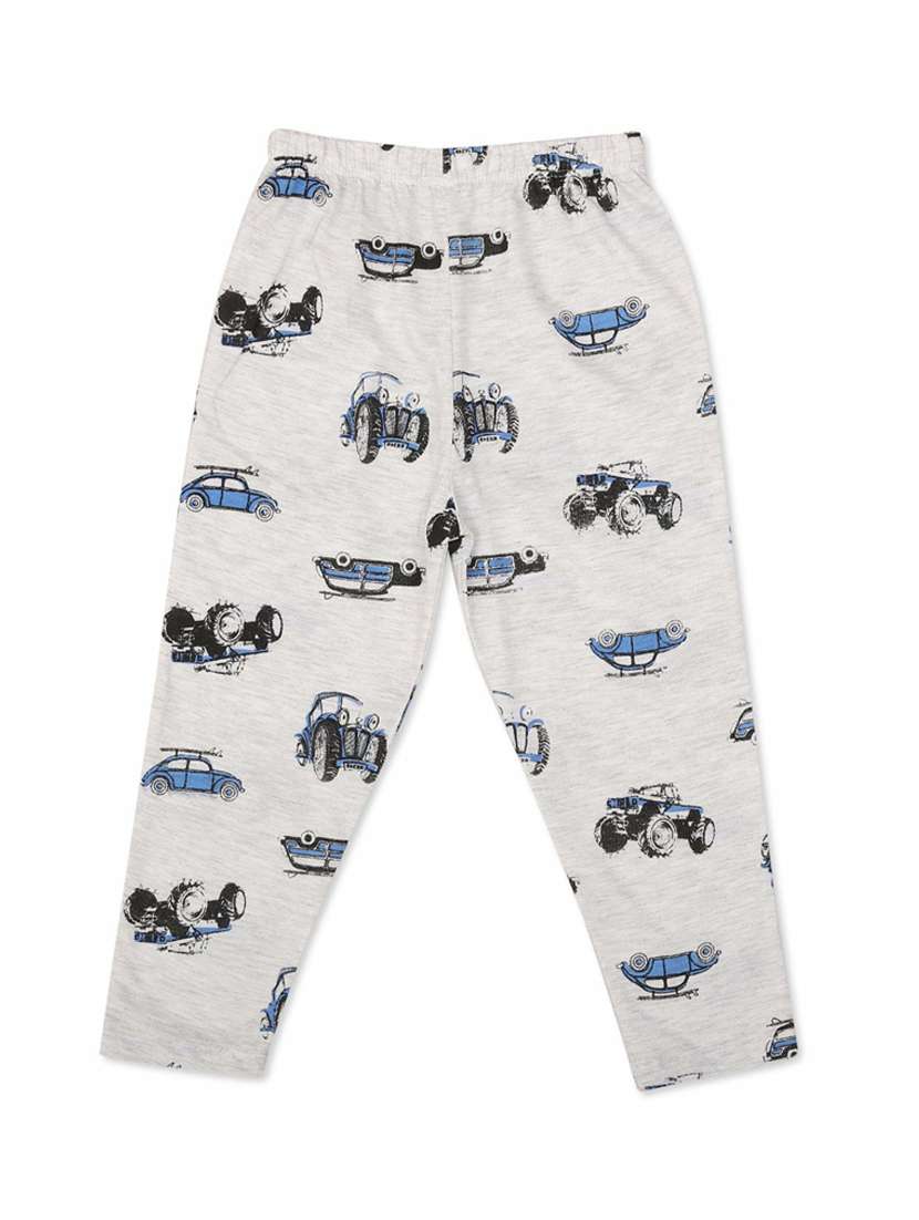 boys graphic print pyjama nightwear set - 20458102 -  Standard Image - 3
