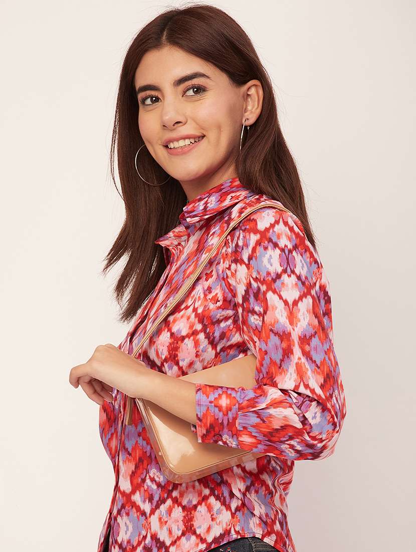 multi colored printed regular shirt - 20458103 - Standard Image - 3