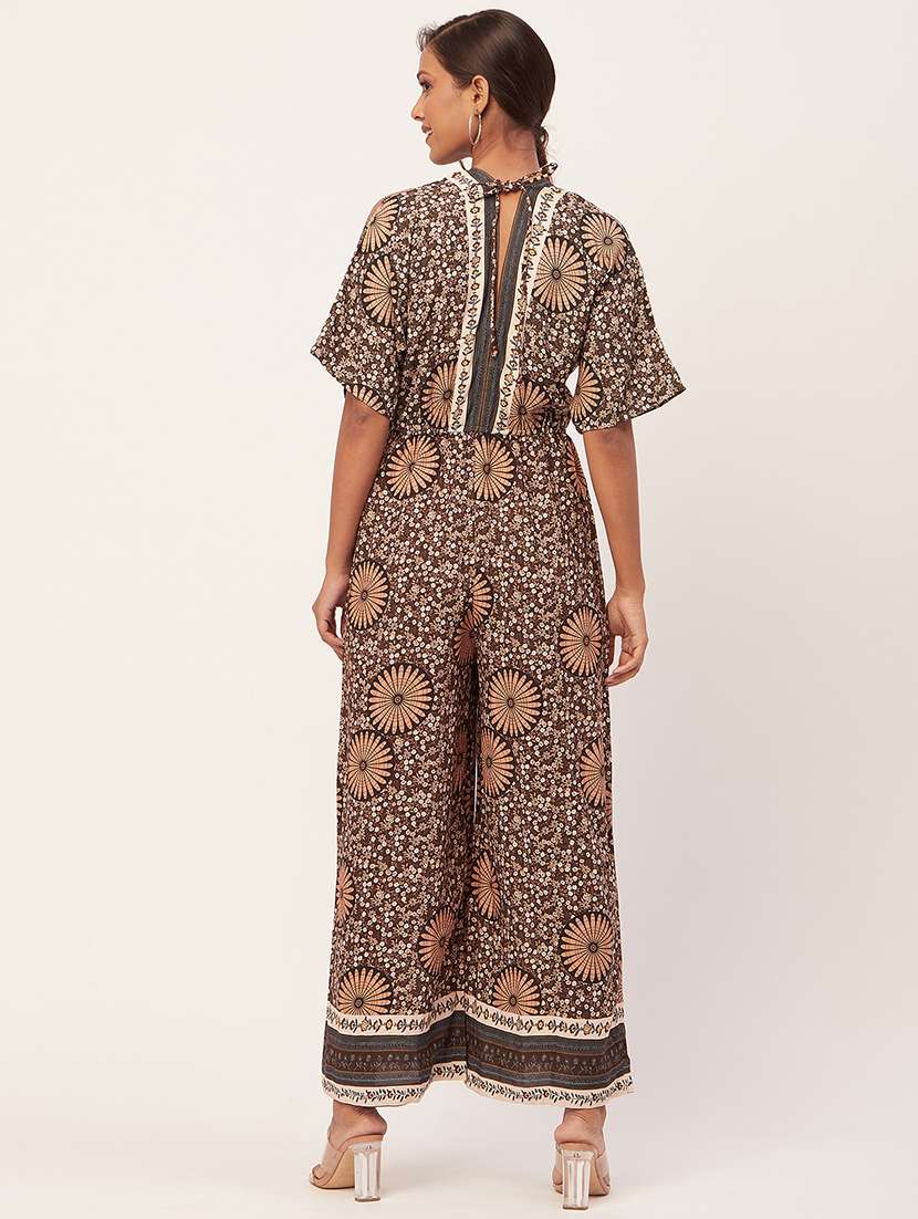 bron floral print full lengtrh jumpsuit - 20458249 -  Standard Image - 3