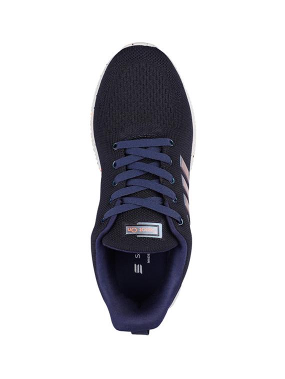 navy blue lace up sport shoes - 20458390 - Standard Image - 3