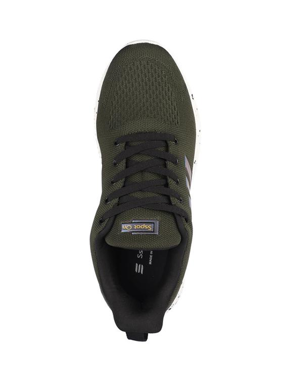 olive lace up sport shoes - 20458391 - Standard Image - 3
