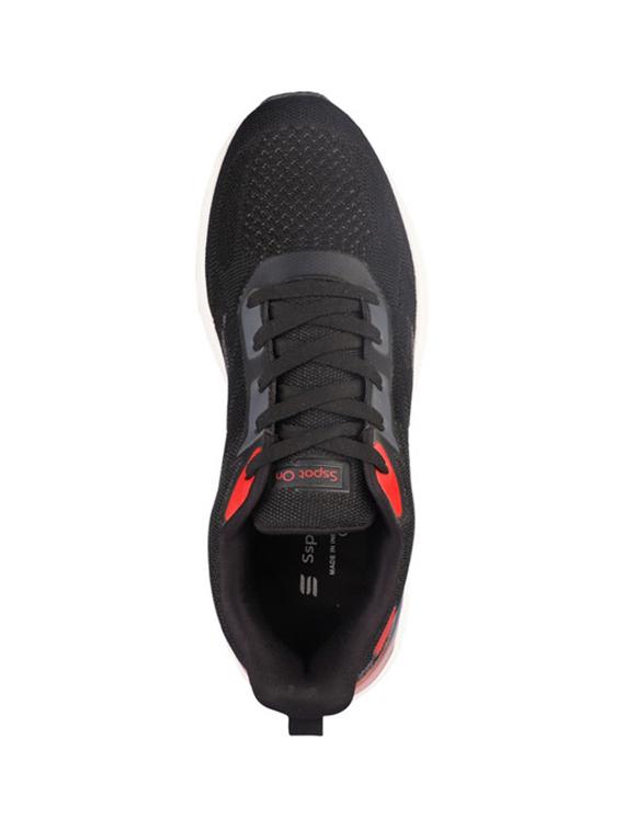 black lace up sport shoes - 20458412 - Standard Image - 3