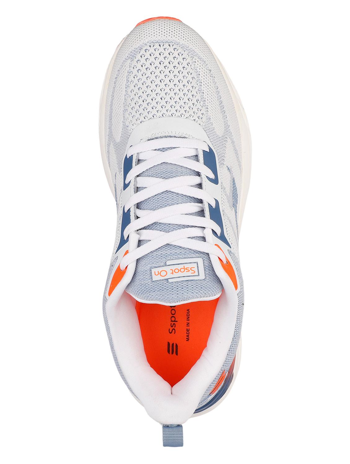 white lace up sport shoes - 20458416 - Standard Image - 3