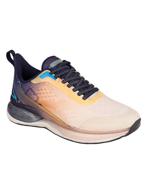 orange lace up sport shoes - 20458419 - Standard Image - 0