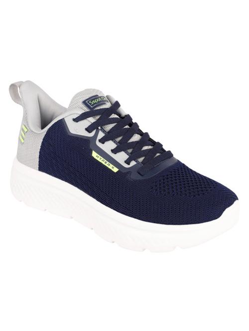 navy lace up sport shoes - 20458433 -  Standard Image - 0
