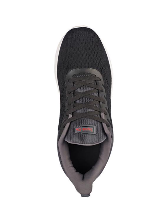 black lace up sport shoes - 20458437 - Standard Image - 3