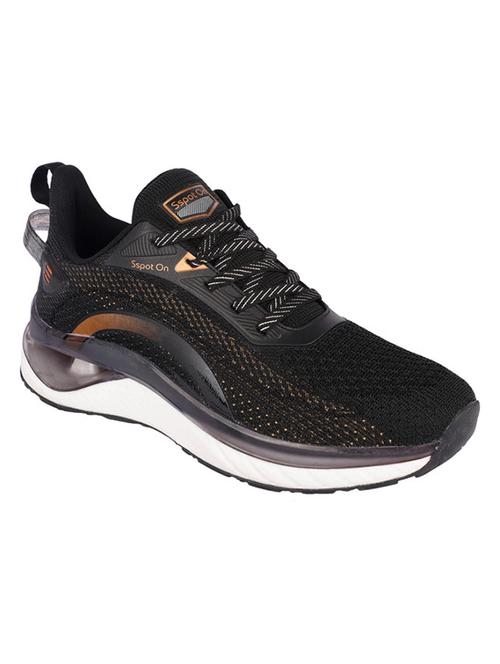 black lace up sport shoes - 20458498 - Standard Image - 0