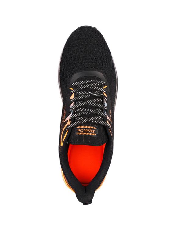 black lace up sport shoes - 20458549 - Standard Image - 3