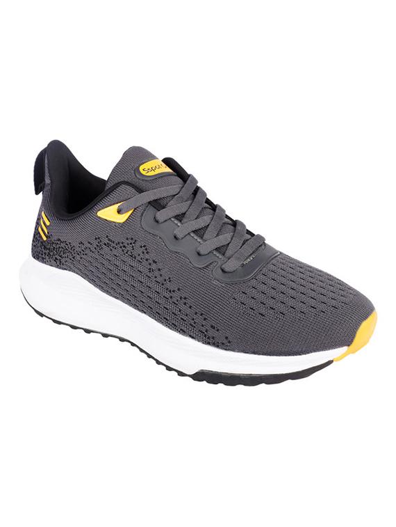 grey lace up sport shoes - 20458578 -  Zoom Image - 0