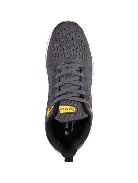grey lace up sport shoes - 20458578 - Standard Image - 3