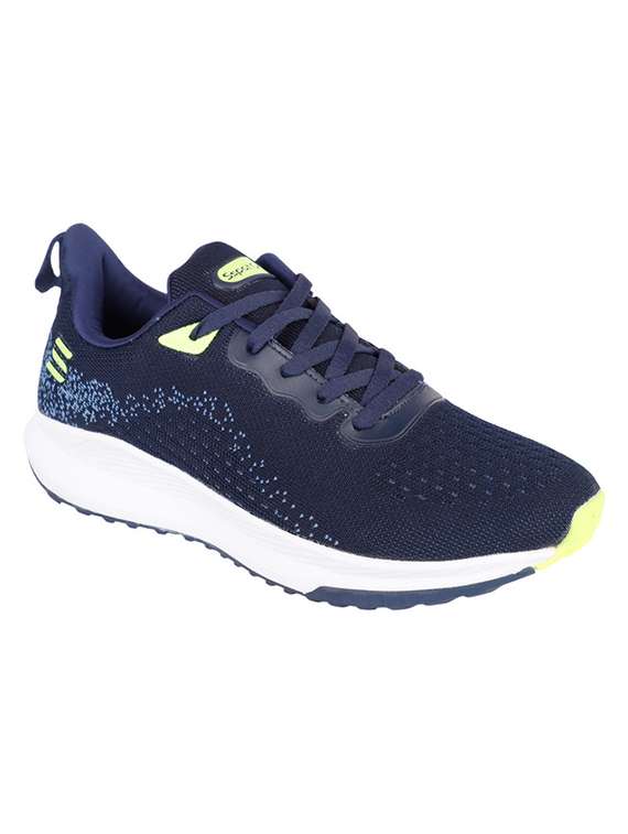 navy lace up sport shoes - 20458582 - Zoom Image - 0