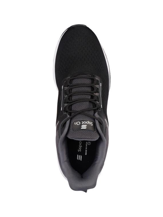 black lace up sport shoes - 20458598 - Standard Image - 3