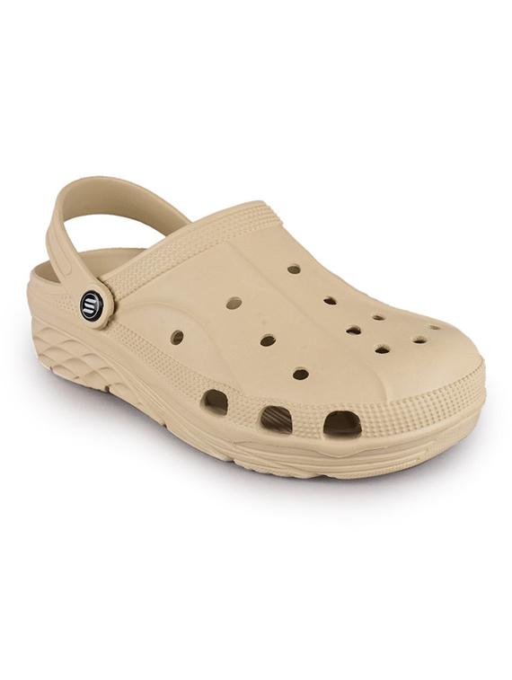 beige solid crocs - 20458625 - Zoom Image - 0
