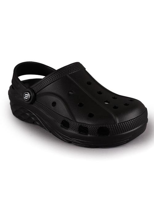 black solid crocs - 20458626 -  Standard Image - 0