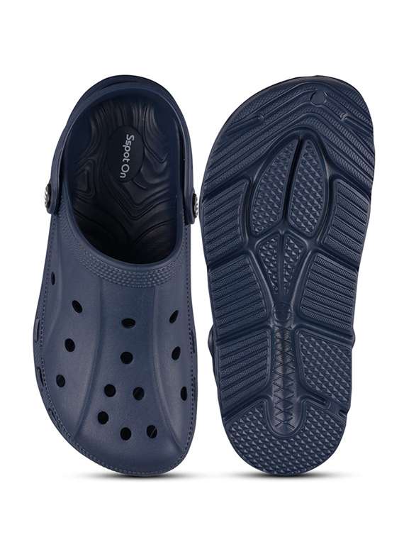 sspot on rider men's lightweight eva clogs (navy) - 20458628 -  Standard Image - 3