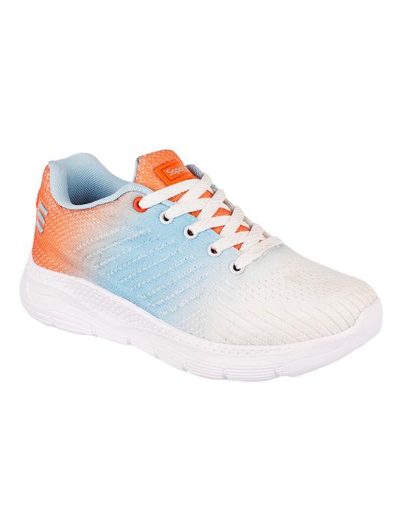 white lace up sports shoes - 20458658 - Zoom Image - 0