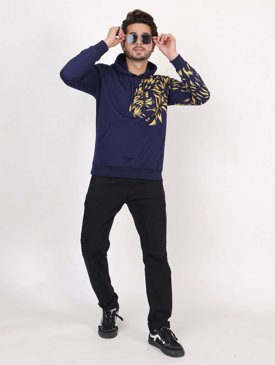 printed hooded sweatshirt - 20458991 - Standard Image - 3