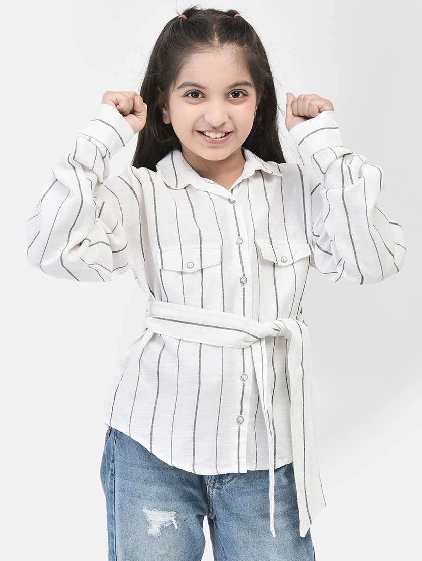 girls collared shirt