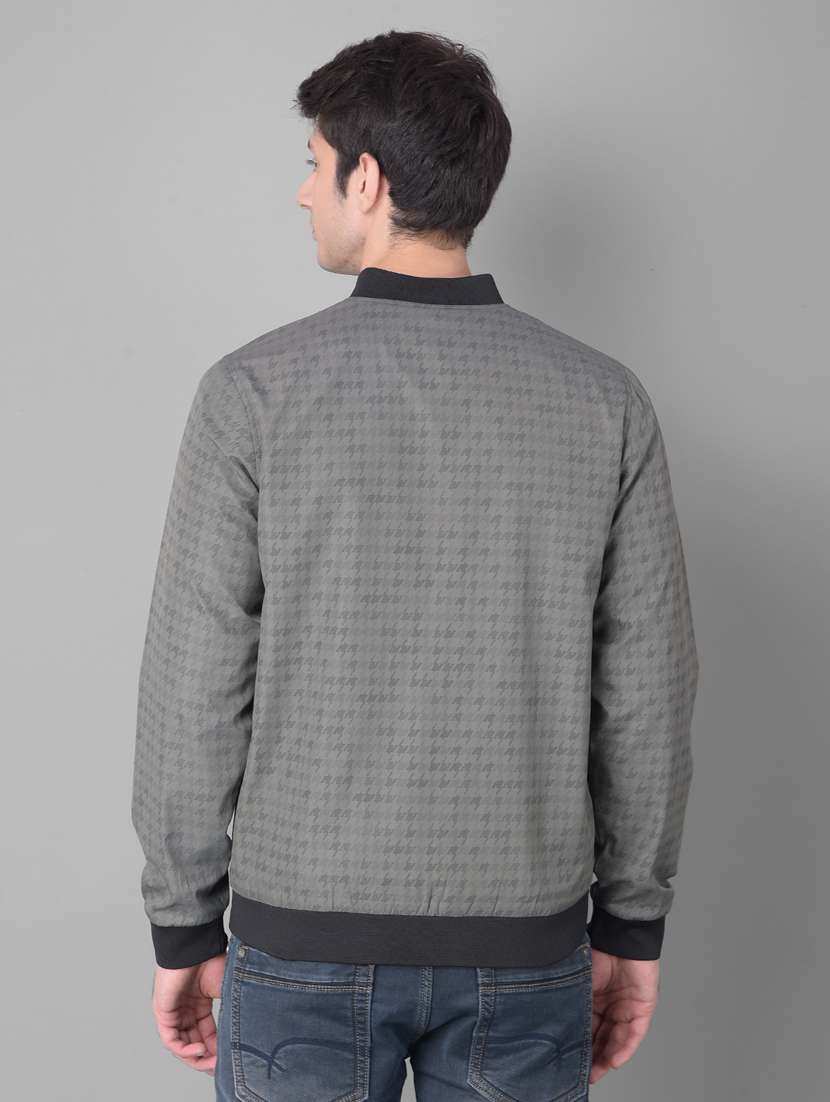 crimsoune club men's grey printed jacket - 20459454 -  Standard Image - 3