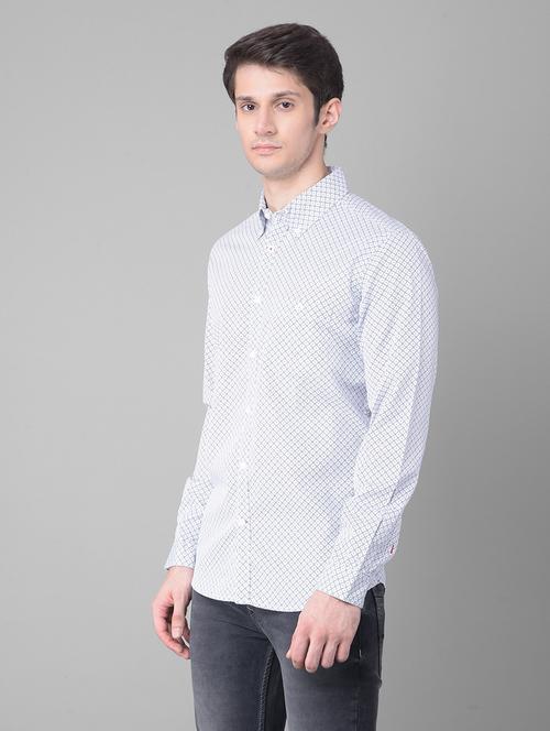 casual printed shirt - 20459472 - Standard Image - 0