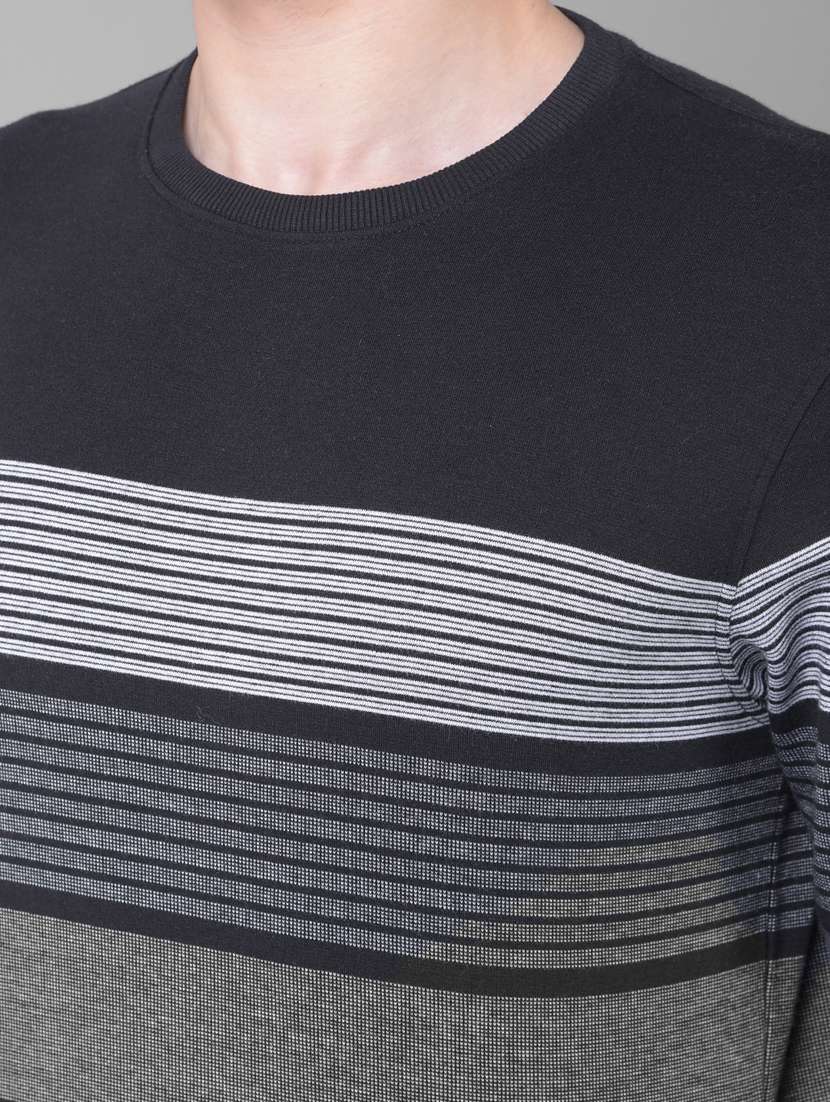 mens striped sweatshirt - 20459502 - Standard Image - 5