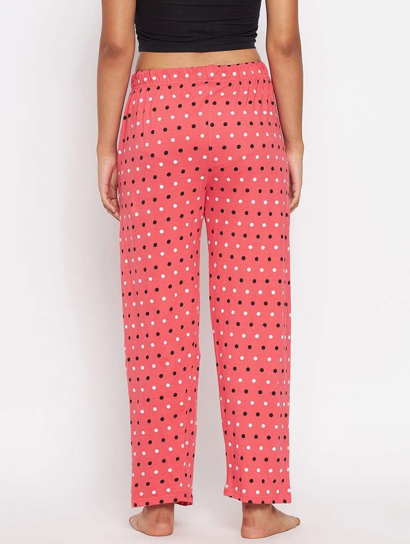 women mid rise cotton pajama - 20467600 -  Standard Image - 3