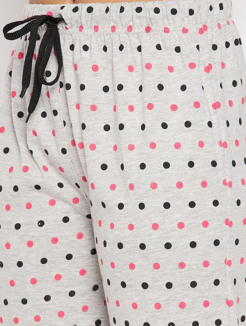 women mid rise cotton pajama - 20467604 -  Standard Image - 5