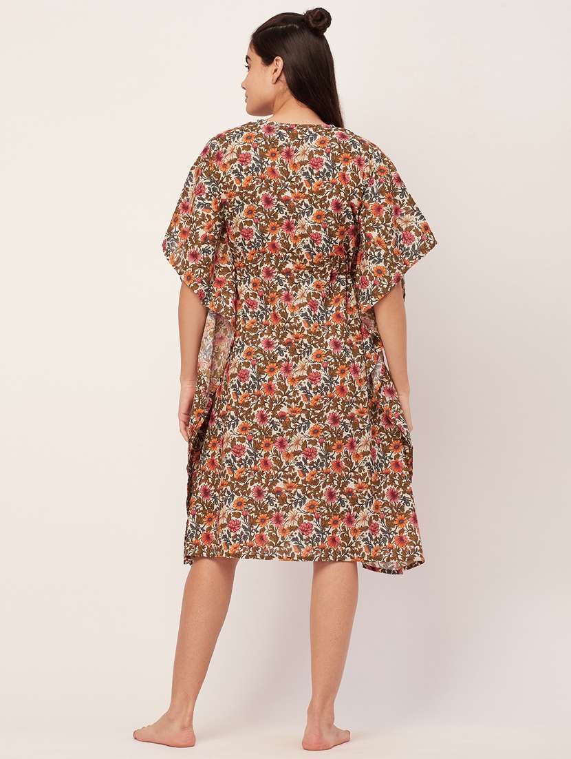 optic white floral print sleepshirt - 20468200 -  Standard Image - 3
