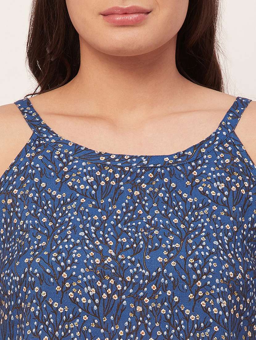 women floral printed sleepshirt - 20468204 -  Standard Image - 5