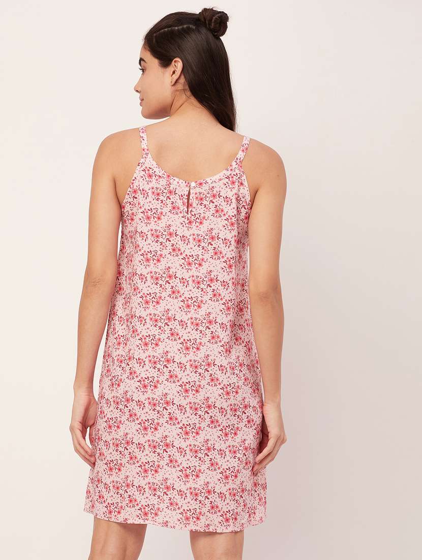 pink floral print sleepshirt - 20468207 -  Standard Image - 3