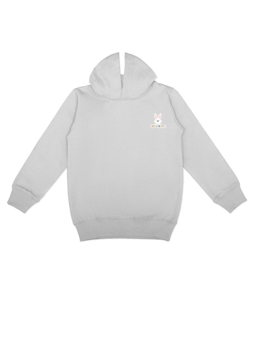 boys hooded solid regular sweatshirt - 20468386 -  Zoom Image - 0