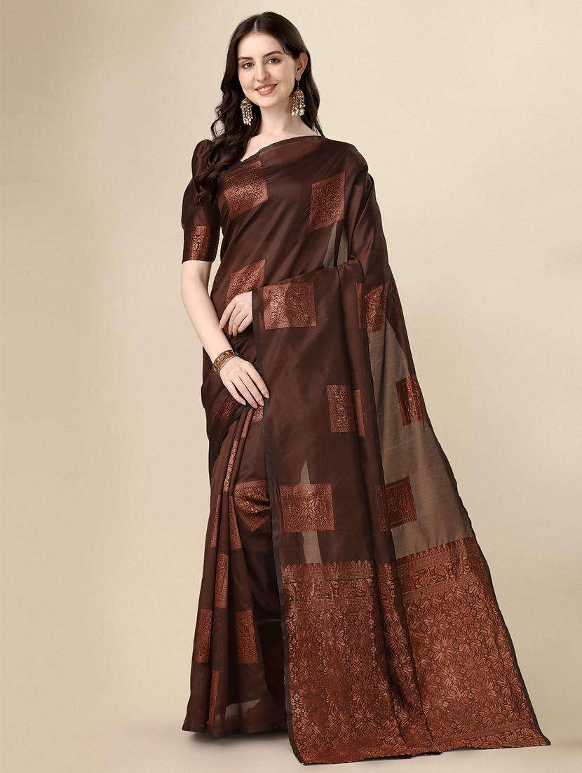 women's banarasi saree with blouse - 20469358 - Zoom Image - 0